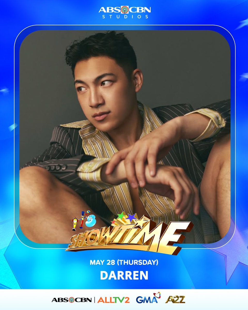 itsShowtimeNa's tweet photo. Madlang People! Abangan ang pa-birthday treat performance ng ating Asia's Pop Heartthrob, #Darren this Thursday sa #ItsShowtime! 💚

#TayoSaShowtime https://t.co/HhQfY0DUEa
