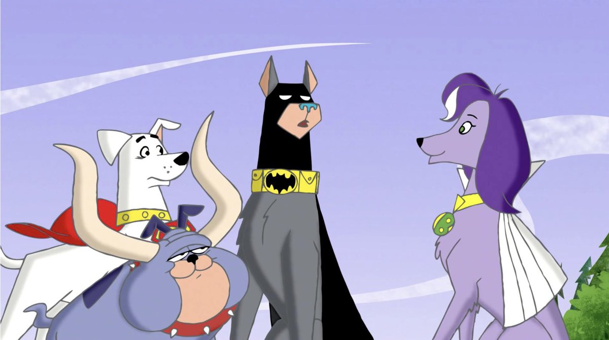 davidmarchie's tweet photo. Here’s to 21st Anniversary of Bat Hound Meets the Dog Stars and A Dog's Life! #KryptoTheSuperdog #21stAnniversary #CartoonNetwork https://t.co/2FS03ZukZp