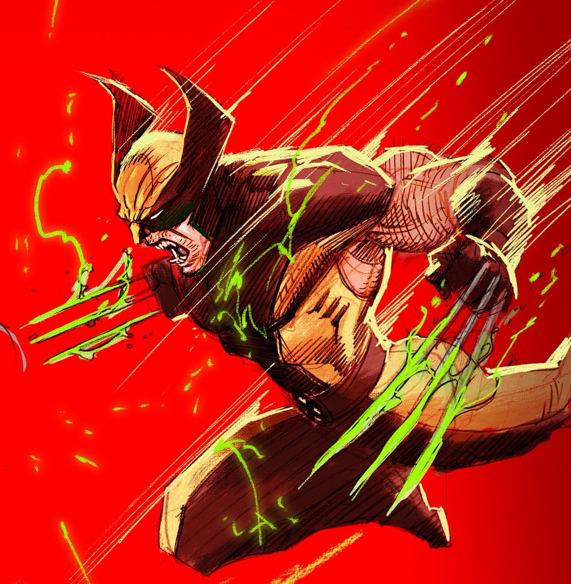juaneferreyra's tweet photo. Wolverine sketch https://t.co/Z9w0PvAhh0