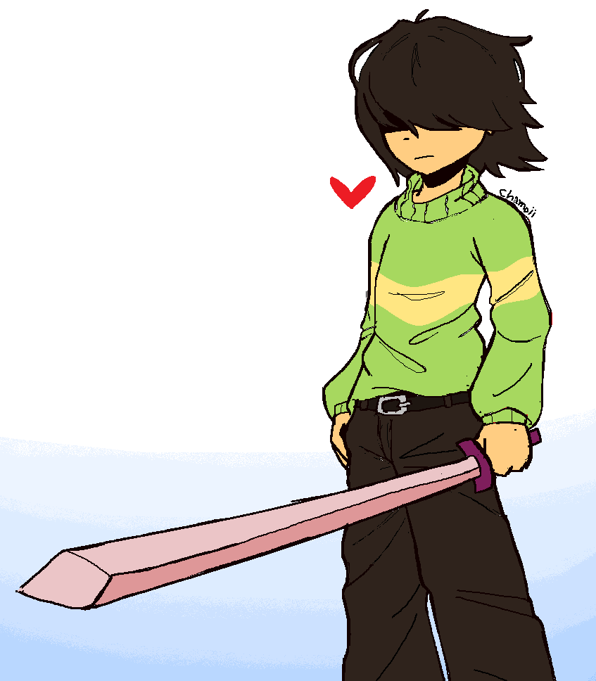 _Yhonas's tweet photo. chara undertale 

#deltarune https://t.co/5ODEwAFRFq