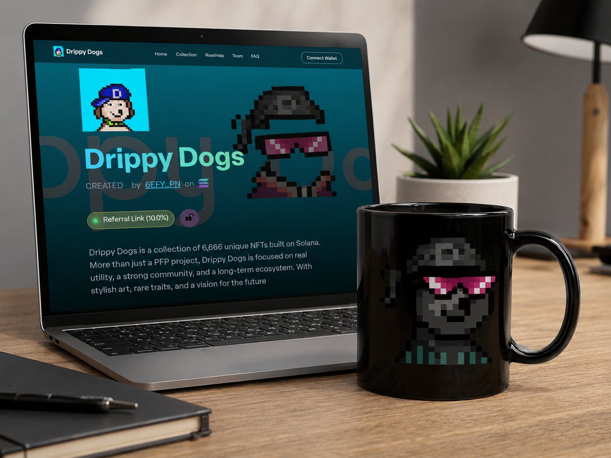 pawgencydogs's tweet photo. GM degens โ๐ถ
Coffee ready. Laptop open. Building the drip one block at a time. ๐๐
#Web3 #SolanaNFT #DrippyDogs https://t.co/MM6xNrS6JY