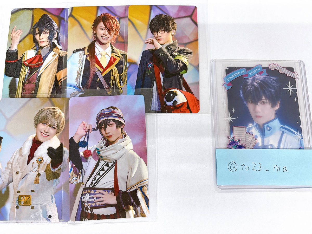 to23_ma's tweet photo. 【交換/譲渡】まほやく まほステ 舞台 魔法使いの約束 トレカ マジカ アクスタ

【譲】
オズ.アーサー.カイン.スノウ.ホワイト.オーエン.ラスティカ.クロエ.ネロ.レノックス.ルチル.賢者(晶)

【求】同異種 シノ、後編トレカ/前編マジカ ムル>定価

→ https://t.co/iASdRZUoxp
