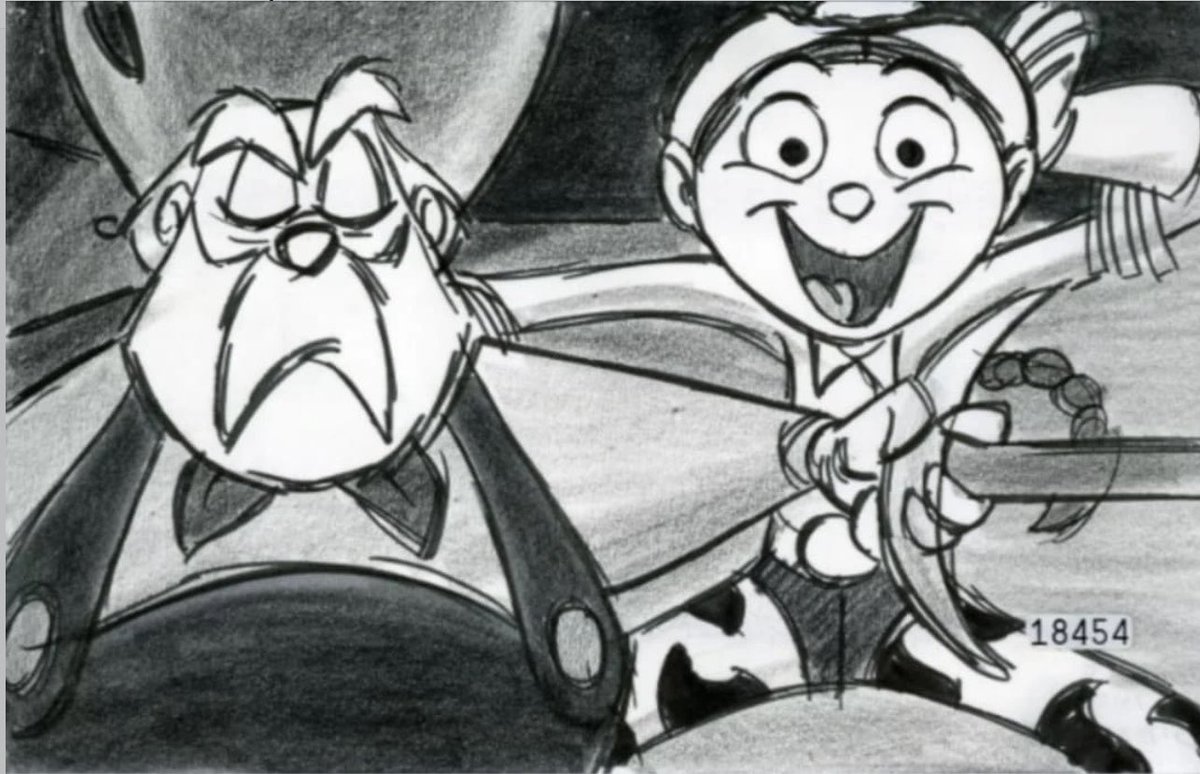 M0Riz0_'s tweet photo. I love the concept art and storyboards in Toy Story
Jessie is so adorable 
And looking at stinky Pete 
His 3D model is a perfect translation of his concept art https://t.co/7zI66q2t0q