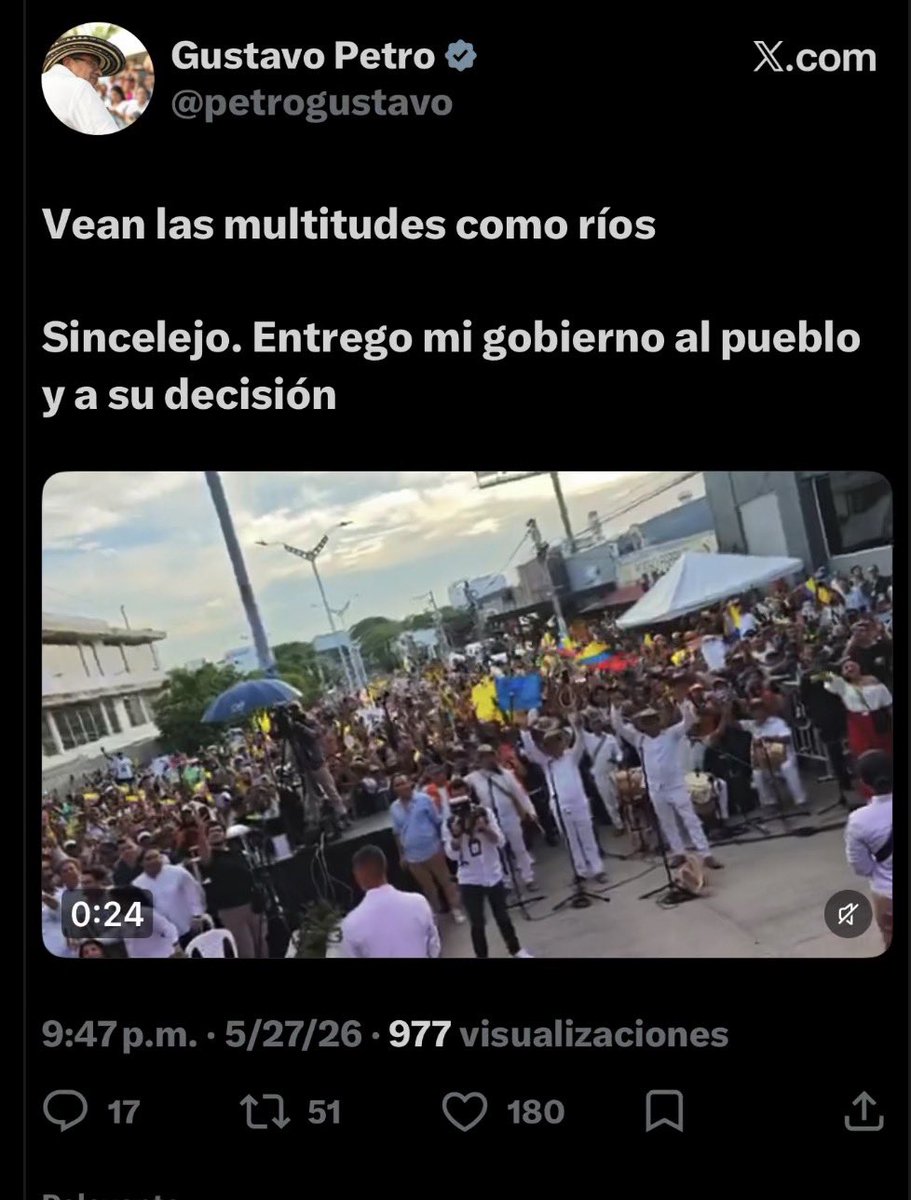 Elección Colombia tweet media