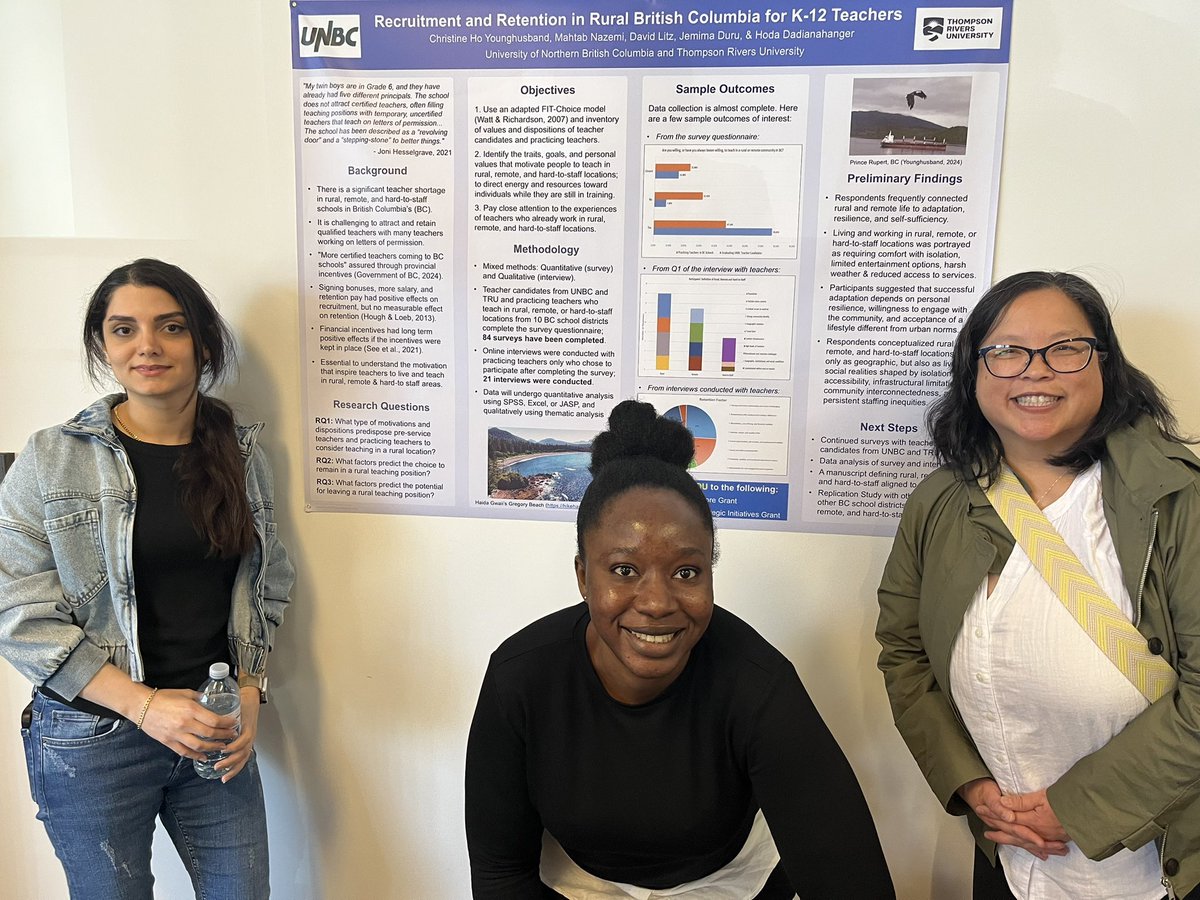 EducationUnbc's tweet photo. Poster Presentations from the School of Education at the inaugural #UNBC #FHHS Research &amp; Scholarship Day at the WIDC. A well attended event &amp; amazing work being shared. TY FHHS Research Committee and all those who made this event possible. #UNBCED #research #scholarship #FHHS https://t.co/awtcFEZEwK