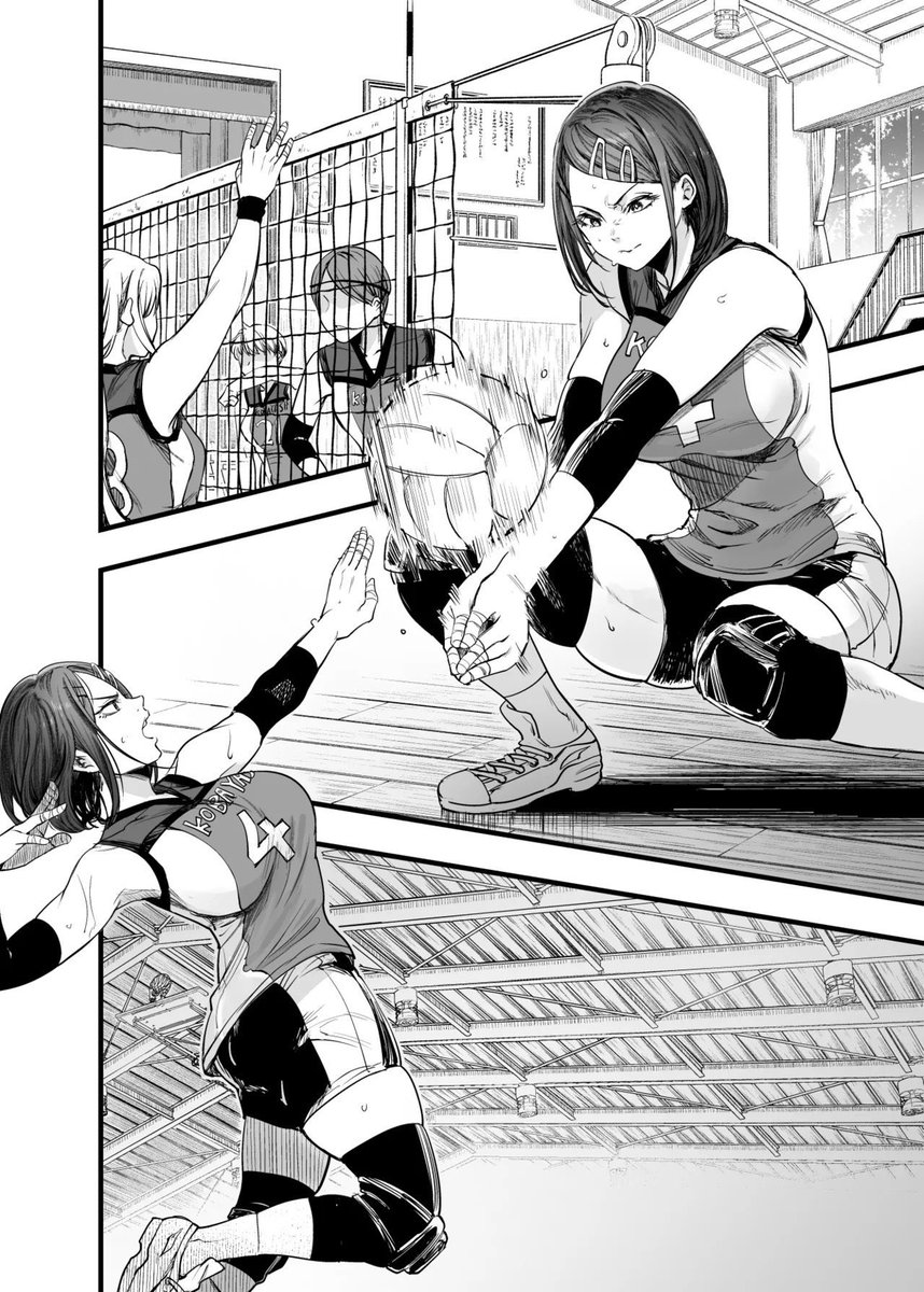 Karleighlister's tweet photo. 部活に集中しすぎて好きな人を先輩に取られた 
(1/8)　SFW https://t.co/50AHc2uqOE