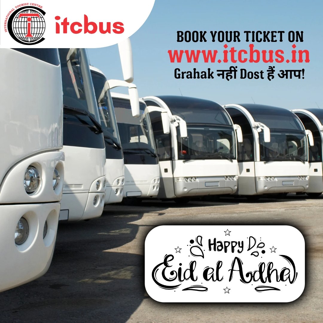 itcbus's tweet photo. Happy Eid al Adha
#eidmubarak #eidaladhamubarak🌙🕌♥️ 
#itcbus #eid #eidaladha https://t.co/1IQuVv8T0v