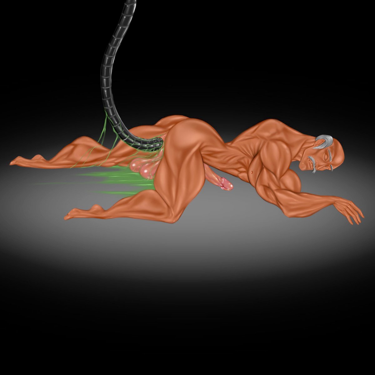 BushwickBen's tweet photo. Alien abduction #guro #r18g #muscleguro #bara https://t.co/N6TDYVORs2