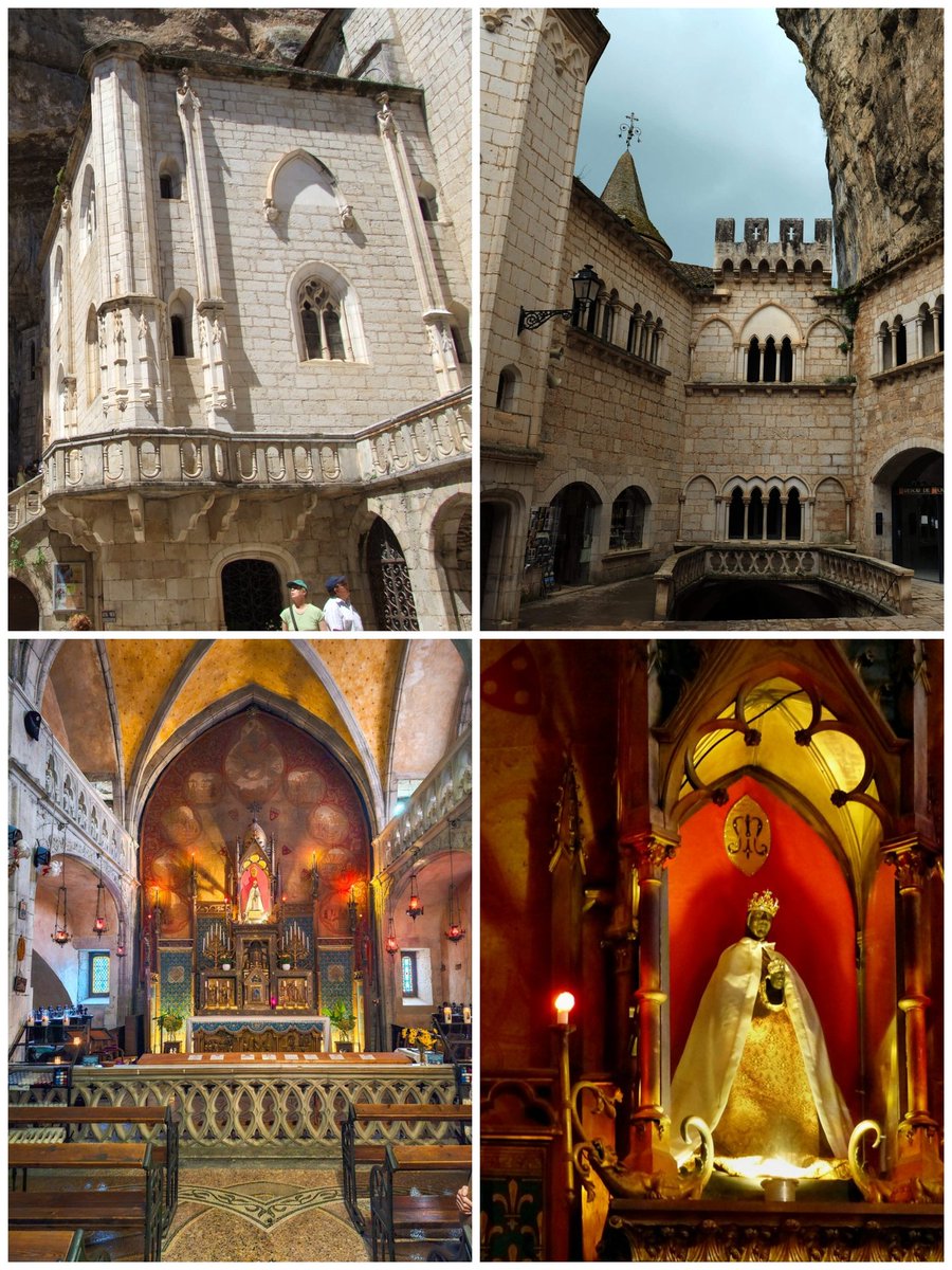 CaporalLusignan's tweet photo. Le #sanctuaire Notre-Dame de #Rocamadour, dans le #Lot, est l’un des plus anciens et des plus grands lieux de pèlerinage de France ⛪🙏🏼
Accroché à la falaise du canyon de l’Alzou depuis le Moyen Âge, il offre un site vertigineux où la Vierge Noire attire encore des milliers de pèlerins 🪨
Un lieu suspendu entre pierre et ciel, chargé d’histoire et de silence ✝️
#Patrimoine