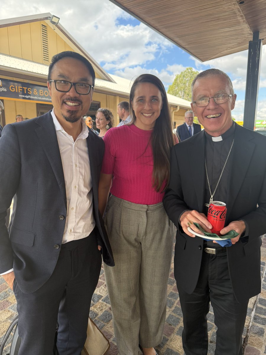 DanielAngRC's tweet photo. A profound joy to witness the installation of Bishop Danny Meagher as the eleventh Bishop of Rockhampton at St Joseph’s Cathedral, a prayerful and hope-filled celebration marked by warmth, welcome, and a deep sense of unity in the life of the Church. https://t.co/nnbjpVH1WM