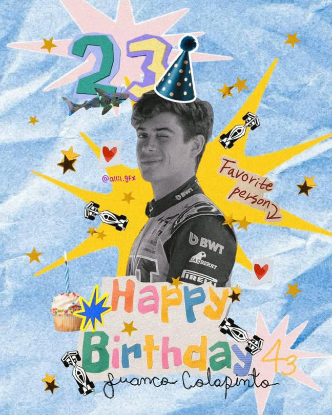 Pinchito1990's tweet photo. Feliz cumple Franco querido!! https://t.co/WQlD88k2Xj
