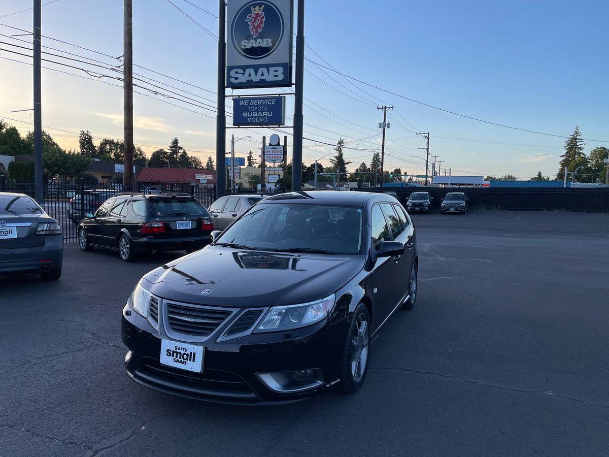 GarrySmallSaab's tweet photo. ~ Just in ~ RARE 2008 Saab 9-3 TurboX Sport Combi ~ only 77K miles ~ see website for all details!!! https://t.co/rNanKe4pyP