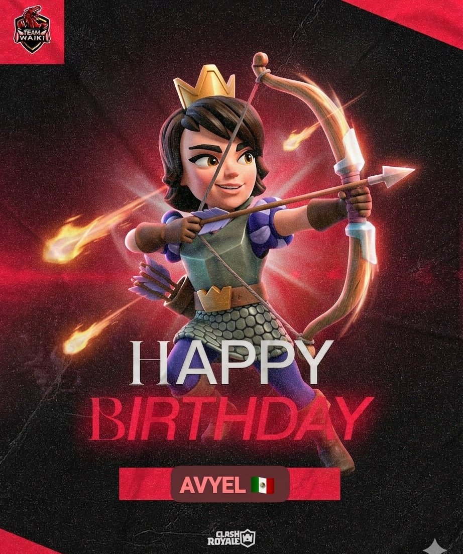 TeamWaikiPE's tweet photo. #CR | #Cumpleaรฑos
Estamos de fiesta ๐
De parte del team le deseamos un Feliz Cumpleaรฑos para @Avyel_05 ๐ฒ๐ฝ ๐
Nuestra Capitana histรณrica ๐
Esperemos que disfrutes de tu dรญa en familia y la pases muy bonito โจ
#GoTW https://t.co/73D3xBT2AF