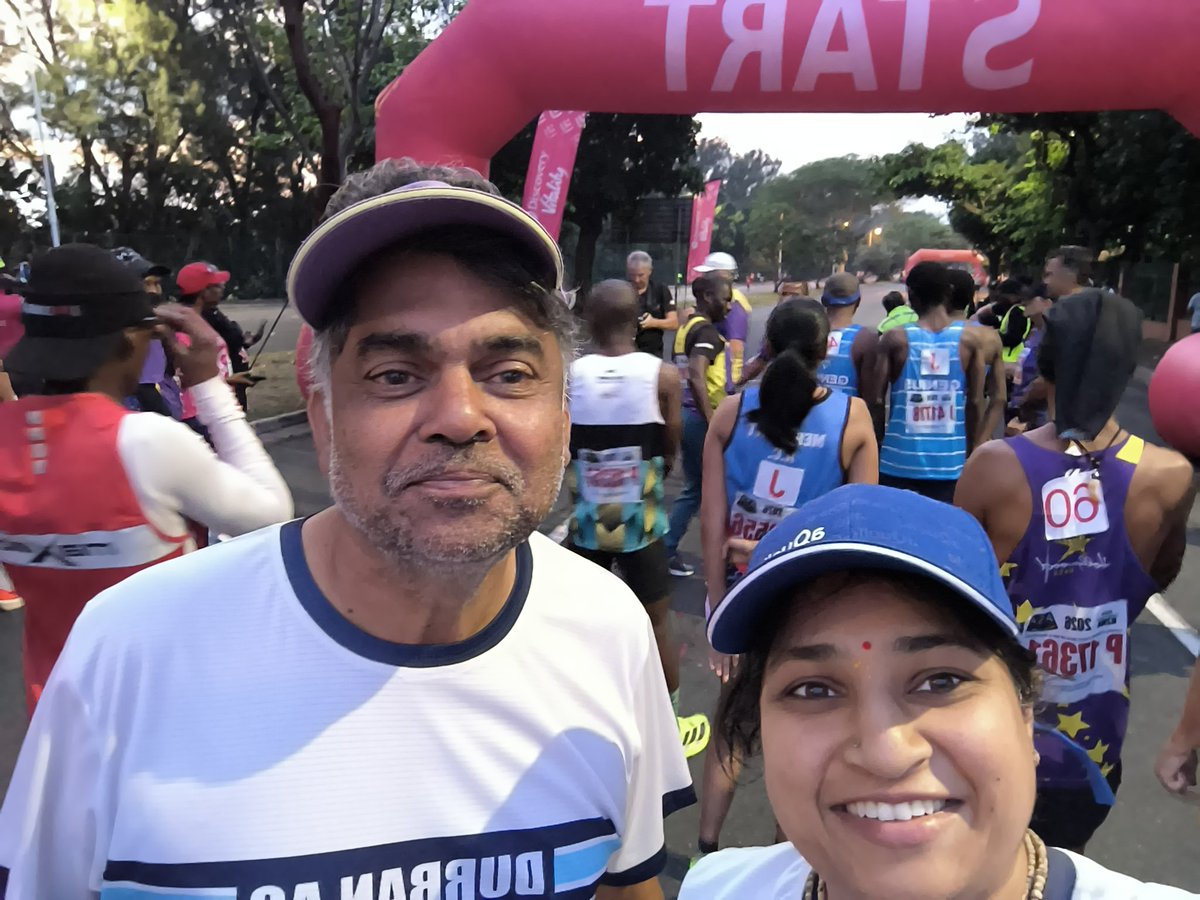 _swatimk's tweet photo. A three 10km consecutive-Sunday run series comes to an end. Thank you for the motivation @Vitality_SA. I wouldn't have dreamt about otherwise! And it happened thanks to hubby @piyush1062 and kids and all the inspiration from DAC! #VitalityRunSeries2026 #PutYourPuzzleTogether https://t.co/G4Lo3HK3Oh
