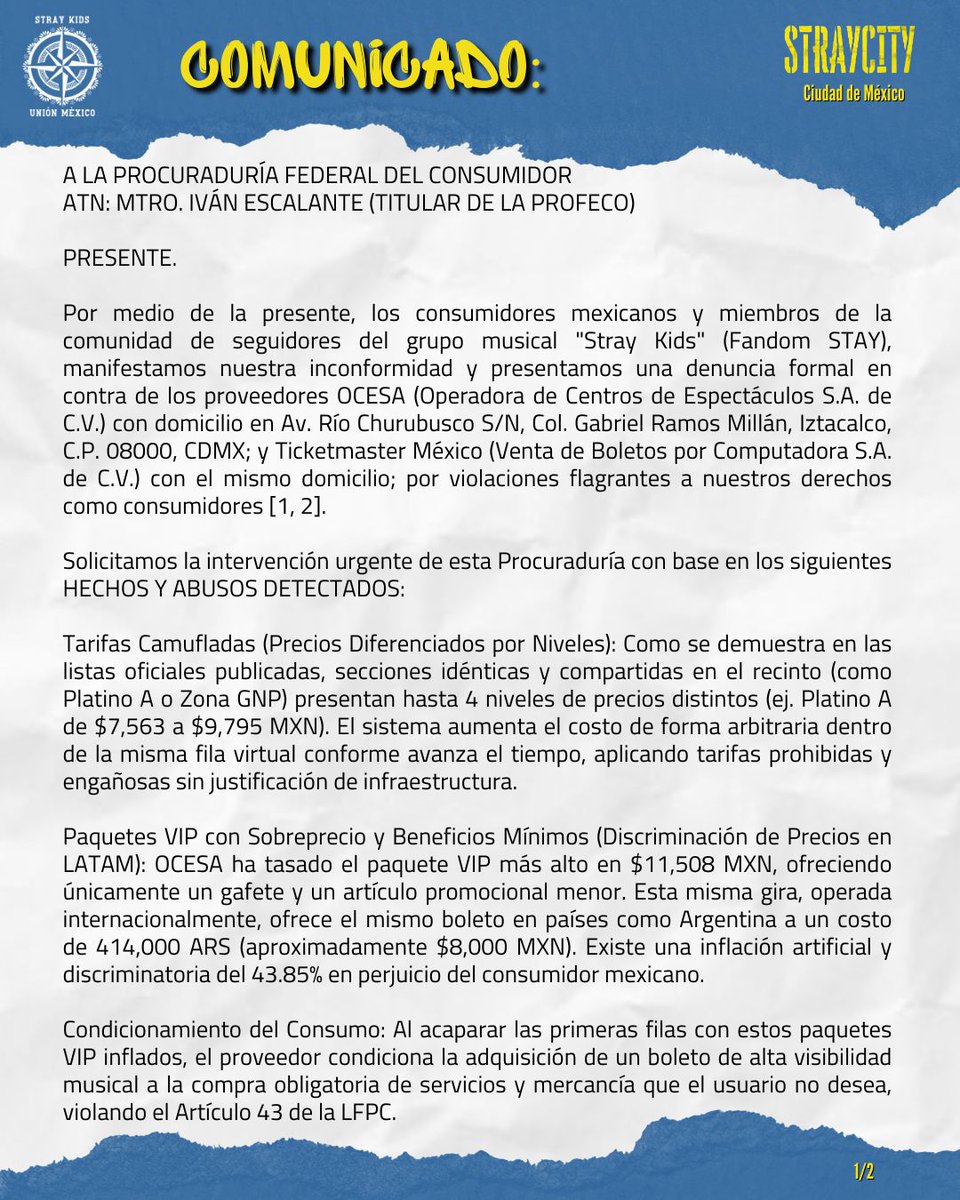 Stray Kids Unión México tweet media