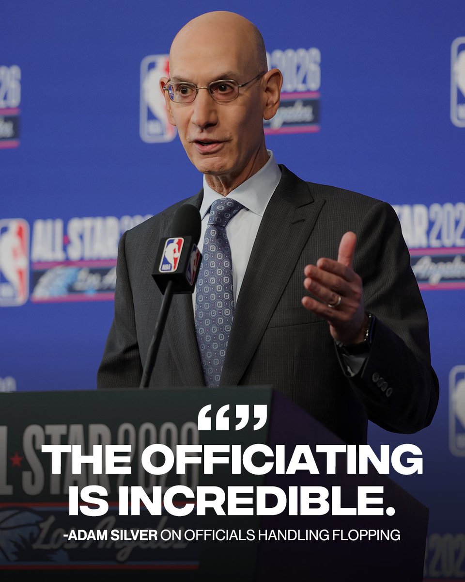 ComplexSports's tweet photo. Adam Silver speaks on flopping in the NBA 👀

(via Adamsilvernba/ig) https://t.co/KgIinB4mto
