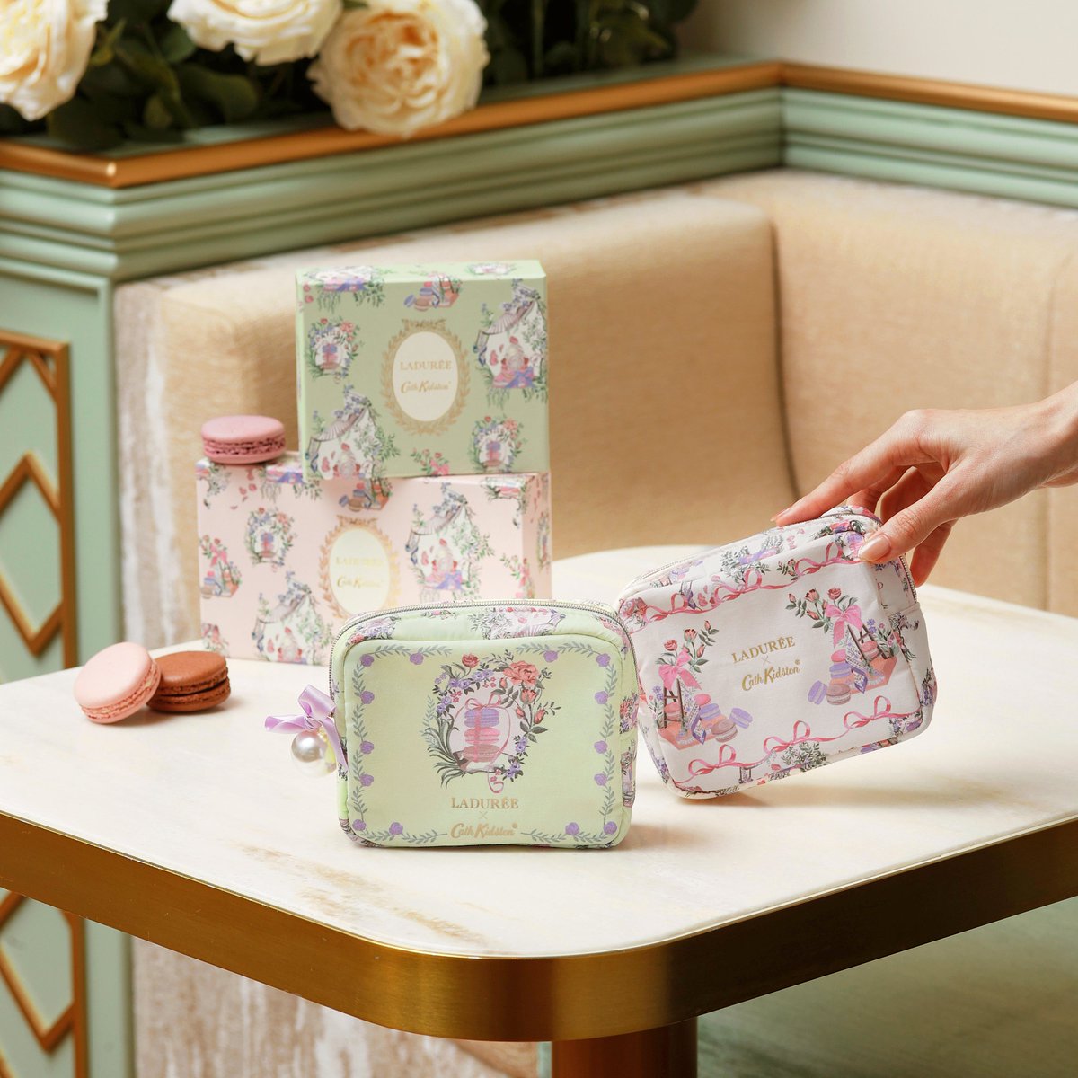 オーデ コロン（チャーリィ コロン） 6/4（木）発売】LADURÉE × Cath Kidston 雑貨アイテム ▽オンライン