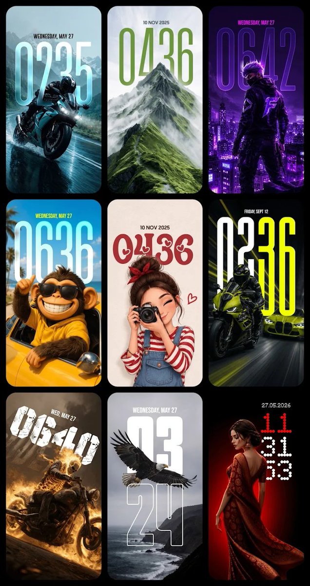 justnewdesigns's tweet photo. Pre-Book Now — Launching in Few Hours! 🚀

Link : Depth Clock Wallpapers https://t.co/vIvOtPm9d2

Get exclusive benefits for pre-booked users, so don’t miss out.

🔥 https://t.co/q6dLeYINVp
