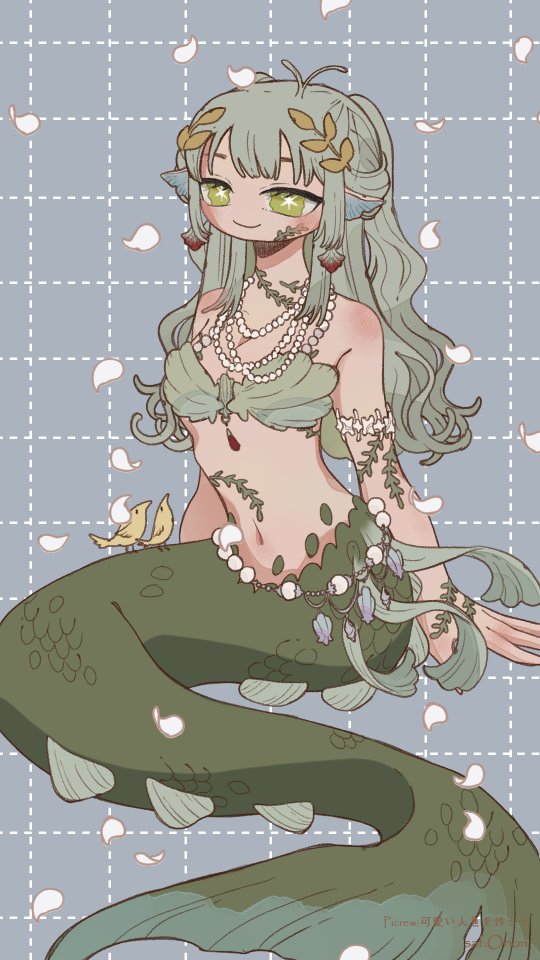 My MC if she were mermaid °‧🫧⋆.ೃ࿔*:・