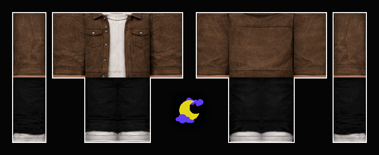 OverdoZsan's tweet photo. 🖤 Roblox Outfit Concept — 2D Photobash

Experimenting with new outfit concepts for Roblox avatars using 2D photobash techniques.
Trying to keep the design clean, stylish and easy to visualize in 3D later.
Feedback is appreciated ✨

#RobloxUGC #RobloxDev #OutfitDesign #Photobash https://t.co/TbzkDpEeIM