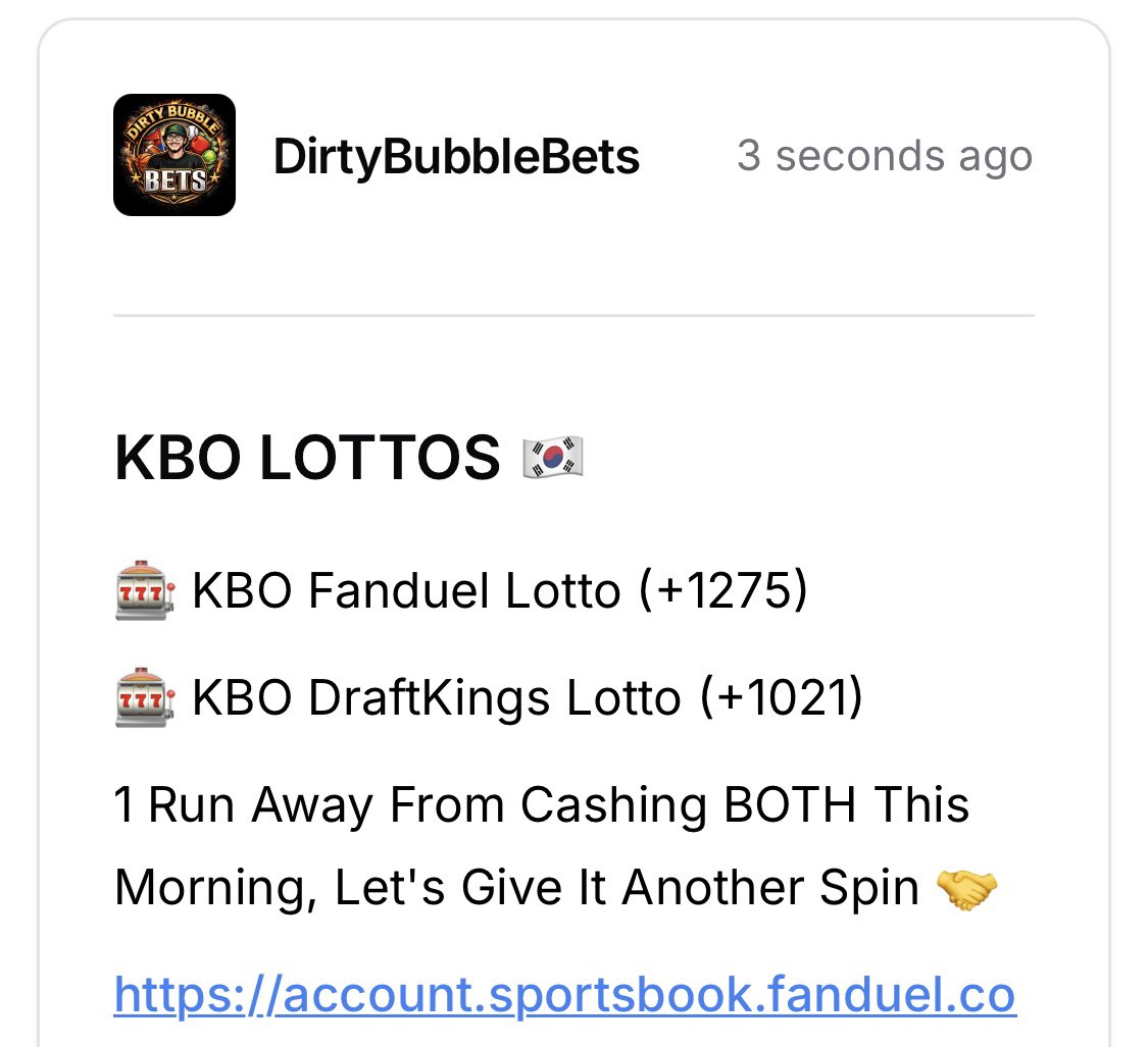 Dirty Bubble Bets tweet media