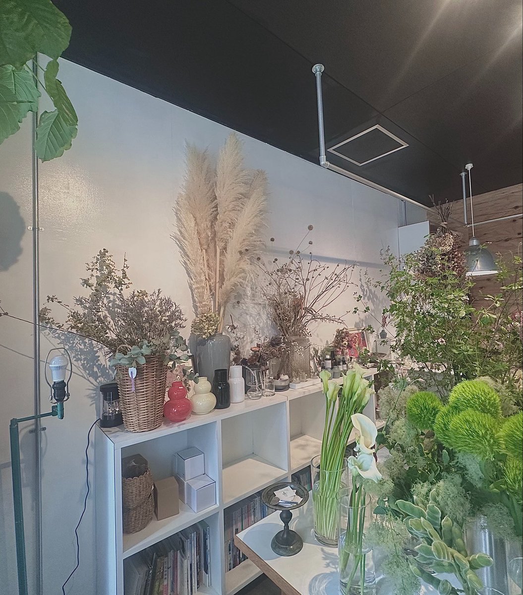 gorillanano's tweet photo. ふらっと立ち寄ったお花屋さんがオシャレだった
そこで売ってたハーブティーで優雅な休日 https://t.co/TPZz53ErMs
