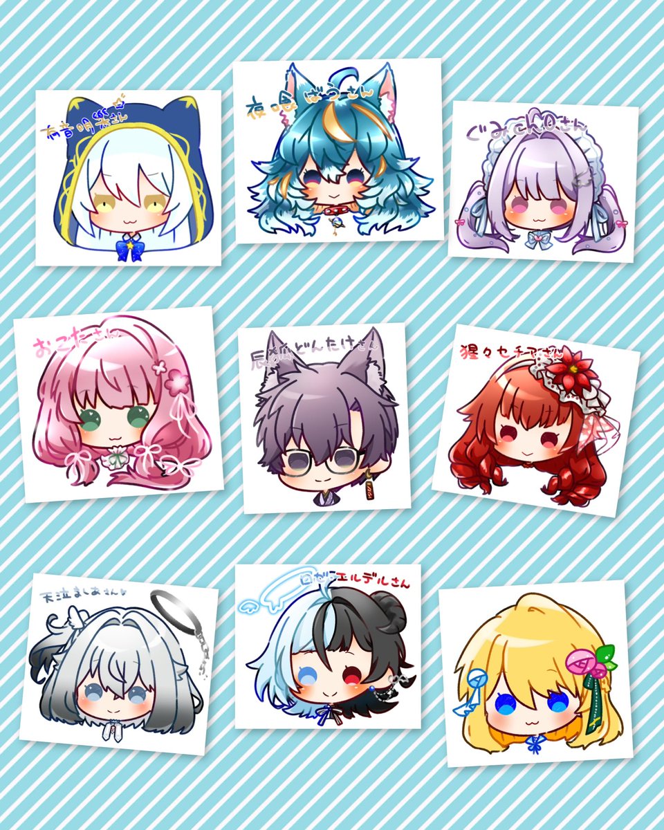 星廻ここ💫🕊🎨6月以降ご依頼⭕️ tweet media