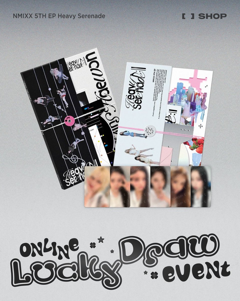 NMIXX Heavy Serenade 店舗特典 トレカ【FANS SHOP】 NMIXX 『Heavy Serenade』 online特典トレカ 絵柄公開されました