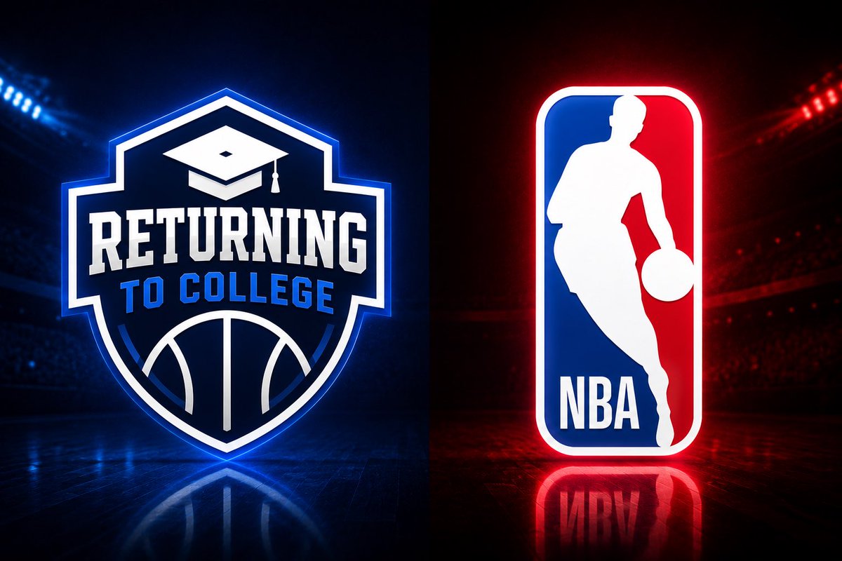 DeepShotSports's tweet photo. College basketball NBA Draft deadline chaos today. Billy Richmond and Koa Peat are staying in the draft, while Amari Allen, Jeremy Fears Jr., Milan Momcilovic, and Tyler Tanner are all returning to college basketball. Massive shakeups for next college basketball season🏀 https://t.co/IkcMF5zhPo