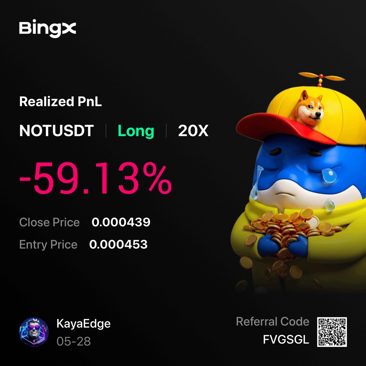 KayaEdge's tweet photo. NOT zarar ile kapattım.

Setup’ı beğenmiştim, destek bölgesinden long girdim ancak piyasa aşağı kırdı. Risk/Reward beklentim karşılanmadı, verimsiz bir işlem oldu.

Zararı kabul edip disiplinle devam 💪🏼

#Trading #NOT #RiskManagement https://t.co/kQ7KrrcOfW