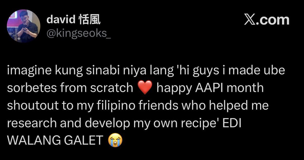 crossingqiu's tweet photo. To me, this is not completely a stupid discourse. It could have been handled better. But I really don’t think that Filipinos are pointless in defending something that is very dear to us away from misrepresentation in the foreign stage. https://t.co/dqH7Ysnpw4