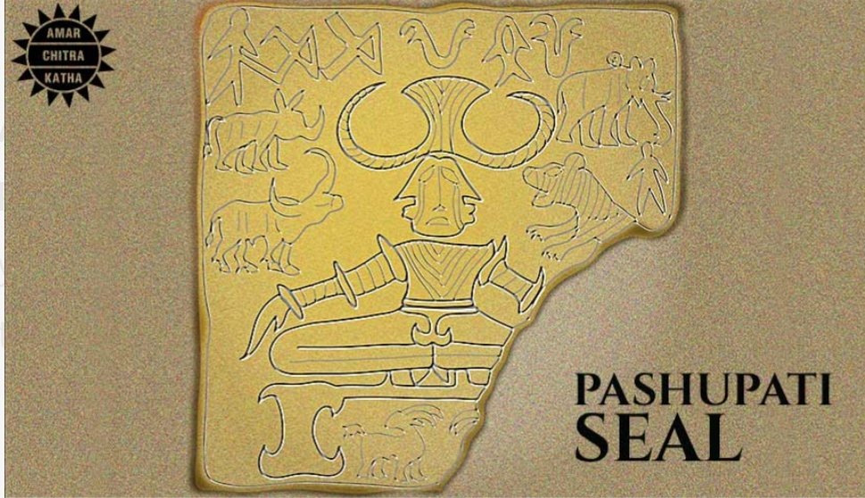 PratibhaPriyad3's tweet photo. The Pashupati Seal is a profound symbol of India's ancient civilizational continuity, deeply rooted in the spiritual and cultural matrix that evolved into Vedic & Sanatana traditions. Dismissing it as "proto-Elamite" or a generic "Eurasian lord of animals" ignores the specific iconography, archaeological context, and living continuity in Bharat.

Key facts:

✴️ Discovered in 1928-29 at Mohenjo-daro (DK-G area) in undivided India by the Archaeological Survey of India. The ~4,300-year-old steatite seal (now in National Museum, Delhi) shows a horned, seated figure in a clear 'yogic posture' (Mulabandhasana / heels-joined squat, as described in later texts like Kalpa Sutra), surrounded by animals (elephant, tiger, buffalo, rhino, deer). Headdress with possible tricephalic elements, bangles, and possible ithyphallic feature.

✴️ Sir John Marshall (Director-General, ASI), who led the excavations, identified it in 1928-31 as 'Proto-Shiva/ Pashupati' ("Lord of Animals" - an epithet of Shiva/Rudra). Reasons: yogic mahayogi pose (Shiva as supreme yogi), animal entourage (Pashupati), horned headdress resembling trishula/bull horns, and three-faced depiction (common in Shiva iconography). This interpretation has been highly influential and widely accepted for generations, shaping understanding of Hinduism's deep roots.

✴️ Why not just "Elamite/Eurasian"?
- "Lord of Animals" motifs exist broadly (common in Neolithic hunting societies), but the unique combination here, advanced yogic asana, specific animal surround, possible linga association, and urban Harappan context, aligns with Indic traditions, not a direct "adaptation" from proto-Elamite seated bulls or generic motifs. Asko Parpola and others noted parallels, but the yogic mastery and continuity point to indigenous development.

✴️ Vedic & later continuity:
Rudra (Vedic predecessor of Shiva) is linked to Pashupati concepts. Yoga, meditation, and Shaivite symbolism thrive unbroken in India, from Vedic hymns, Upanishads, Puranas, to today's temples, Pashupatinath (Nepal), and daily worship.

Harappan elements (fire altars, swastika, linga-like objects, yogic figures) show clear threads to Vedic culture. The IVC is part of the "Indus-Saraswati civilization", the cradle of much of what became Sanatana Dharma.

Critics like Doris Srinivasan (who proposed a "buffalo-man") or others exist, scholarship involves debate, and the script is undeciphered. But Marshall's proto-Shiva view remains compelling and dominant in many analyses precisely because it fits the living Indian tradition, not disconnected foreign imports. Indian history is amazing, precisely because of this profound continuity from Harappan sophistication to Vedic expression to modern Bharat.

The Ministry of Culture is right to highlight it as a symbol of 'unbroken civilizational ethos'.

Getting it right means recognizing the "indigenous Indic genius", not downplaying it with selective Eurasian parallels while ignoring the yogic-spiritual specificity that defines Indian civilization. 

#PashupatiSeal #IndusSaraswati #SanatanaContinuity