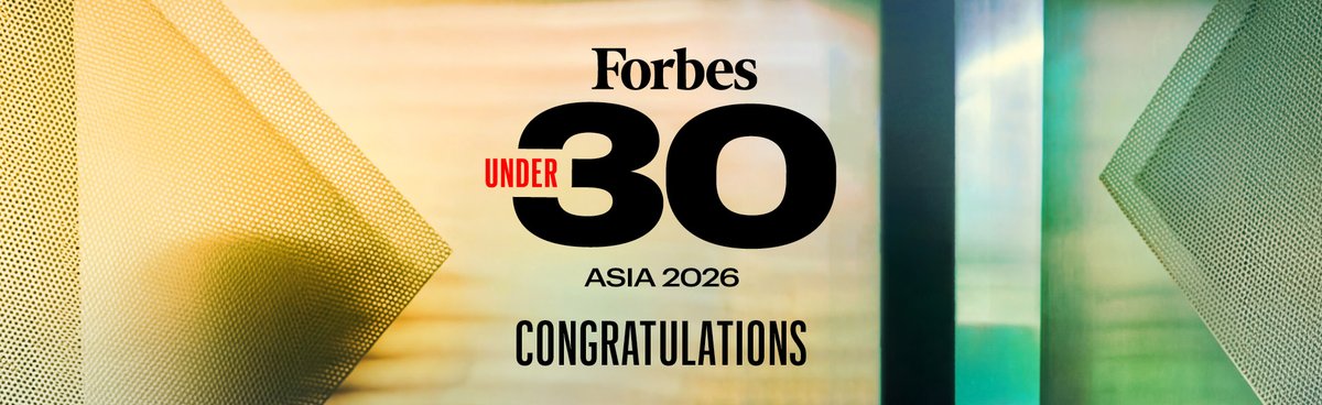 UnlabelledGenZ's tweet photo. Such a happy happy start to the day :)

@Forbes 30 Under 30 ASIA alongside Ankit, Akshat and Anesh ❤️

This was such a dream for all 4 of us when we used to see the list released every year back in college, so, am really happy for my college self :)

Always grateful 🙏🏻 https://t.co/8eeESXL6TS