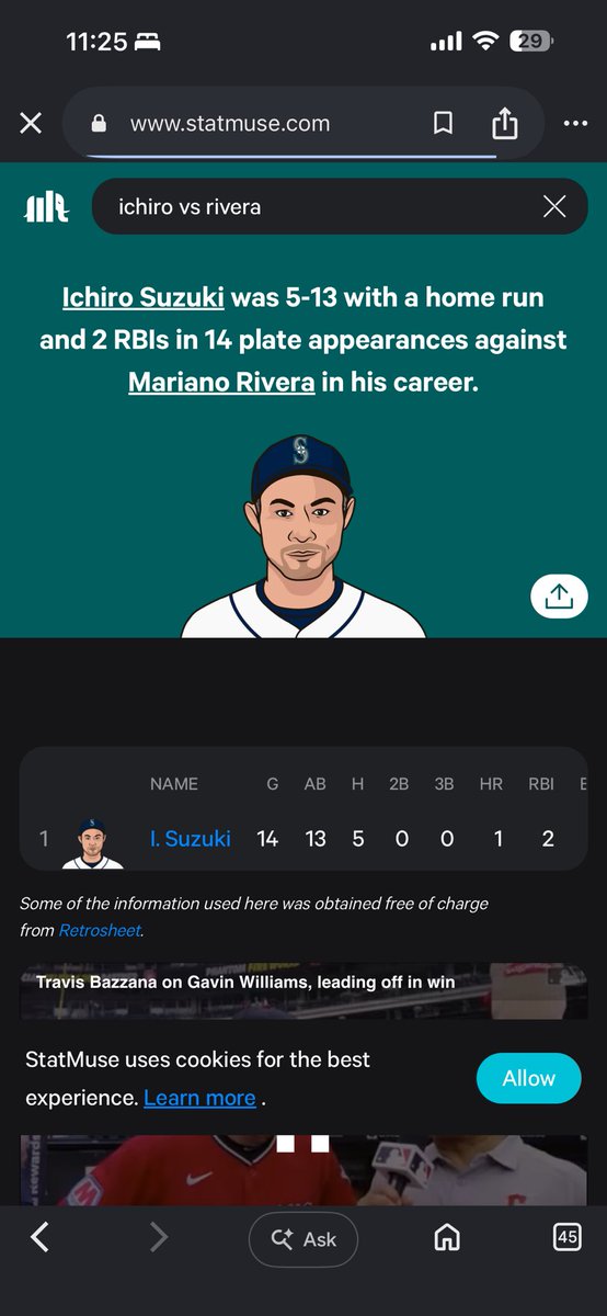 NicholasBarnard's tweet photo. @fluffy0713 @t_parker9 @OleTimeHardball Who? Not Ichiro https://t.co/NRKrQhnEnJ
