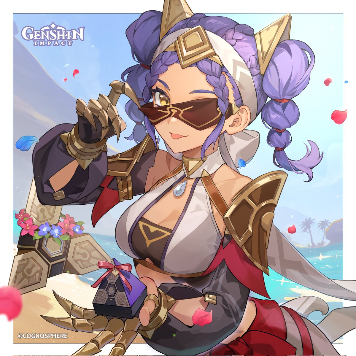 sumerulore_'s tweet photo. Daré i say is she the best NPC in whole genshin https://t.co/ox1APUXFXl