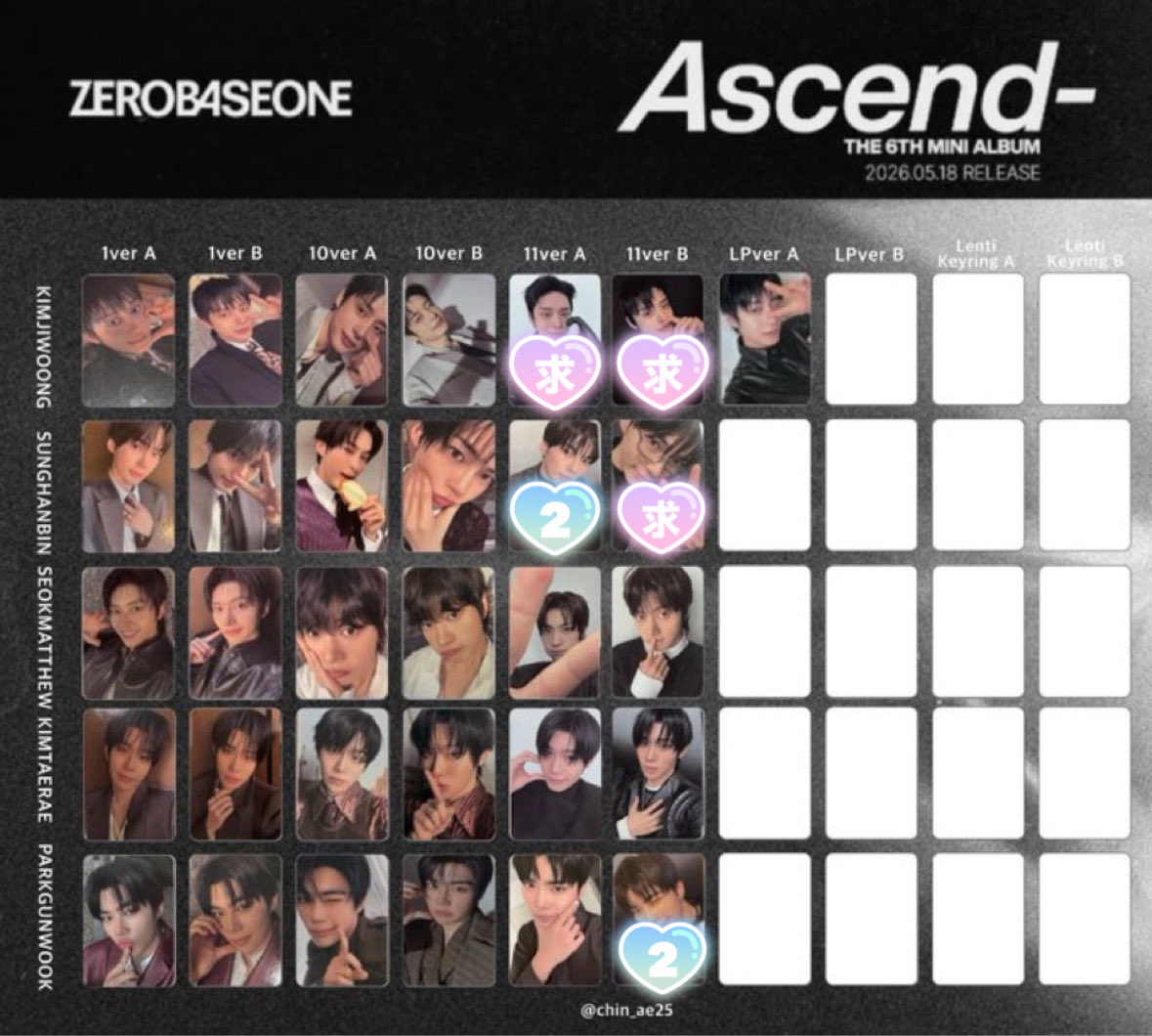 kmapdj's tweet photo. zerobaseone ゼベワン タワレコ 特典 店舗  特典 トレカ ラキドロ Ascend- 封入  ミニフォトカード アルバム 交換

譲　ハンビン　テレ　ゴヌク
求　ジウン　ハンビン

本日19時頃渋谷手渡し希望

オンライントレカはオフラインとの異種交換希望で難しいとは思いますが���お気軽にお声掛け���ださい！ https://t.co/jEFt2VAnWI