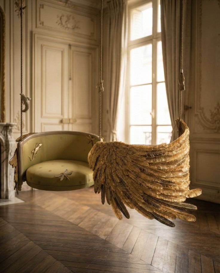 LeoDaVinciWave's tweet photo. This “Carousel” sofa was designed by French artist Philippe Coudray. https://t.co/YN1IXclmQd