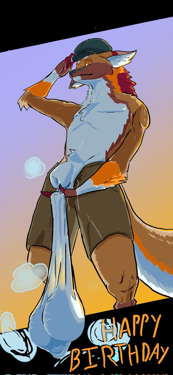 Tebawlz's tweet photo. Major sag 🦊🍒

Happy birthday to @maj_mango ! https://t.co/MDZFV37KSi
