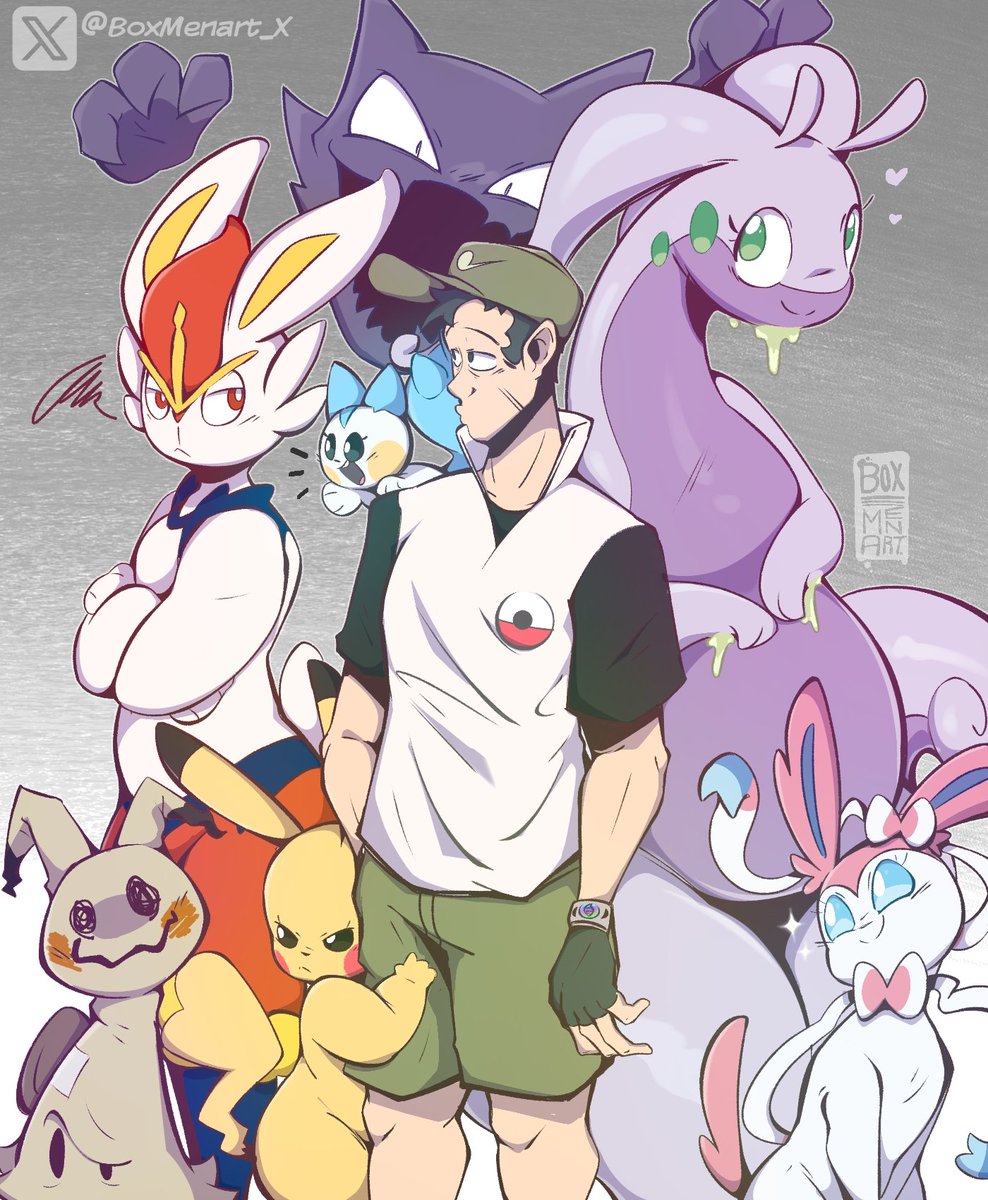 BoxMenart_X's tweet photo. Bueno gente ire subiendo algunos dibujos sin contexto de mi AU de Pokémon... Solo algunos

Recuerden q estas historias no siguen la lógica de sus universos ni sus reglas o al menos la mayoría, estos AUs los hice más q todo para divertirme dibujando :)

ALT, si quieren https://t.co/8NFJoTJKTh