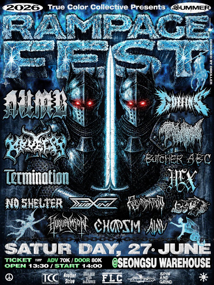 termination616's tweet photo. 6/27はソウルで開催されるRampage Festに出演します！
会場もやばそうで楽しみです！ https://t.co/2N3u2nnZrl