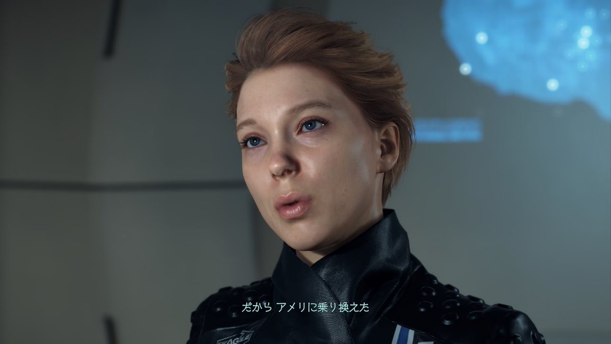 maneromarrone's tweet photo. ワイはアメリでもママーでもロックネでもカイラルアーティストでもなく、完っ全にフラジャイルネキ派なんやけど、同じやついっぱいおるよな？← 
#DeathStranding #DeathStrandingDC #Fragile https://t.co/pM8YuijCCP