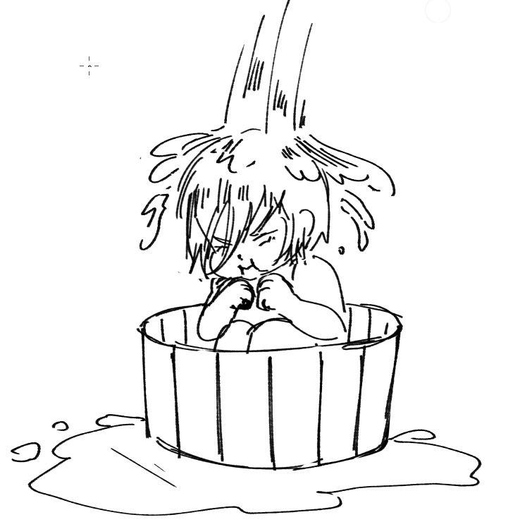 RedLenai's tweet photo. Random Lorentz doodles
First time hunting + bath - werepup au - Weeping wolf AU
#tpofoc #doodle https://t.co/dNMsh4Rx2a