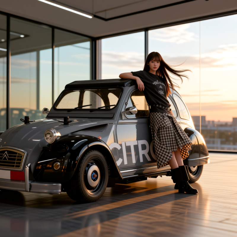 jason9394's tweet photo. Golden hour with a French masterpiece. ๐
โจ#Citroen2CV #ClassicCars #FrenchDesign #VintageVibes #RetroStyle #CarCulture #2CV #StudioShot #ClassicCarPhotography #AutomotiveHeritage #OldSchoolCool #GoldenHourVibes #TinSnail #AI #RC #Tamiya #MChassis #M07 https://t.co/9BZRe3yA9u
