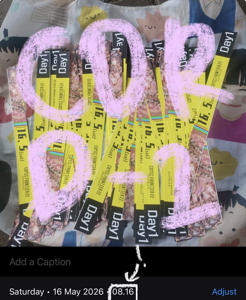 CintaDariRuby's tweet photo. #TestiCDR

Jastip tiket #CF22 untuk Day 1 dan Day 2! Tiket udah siap sebelum open gate alias gak perlu capek-capek antre ihiw. 👍 https://t.co/EL9ep4Bi0G