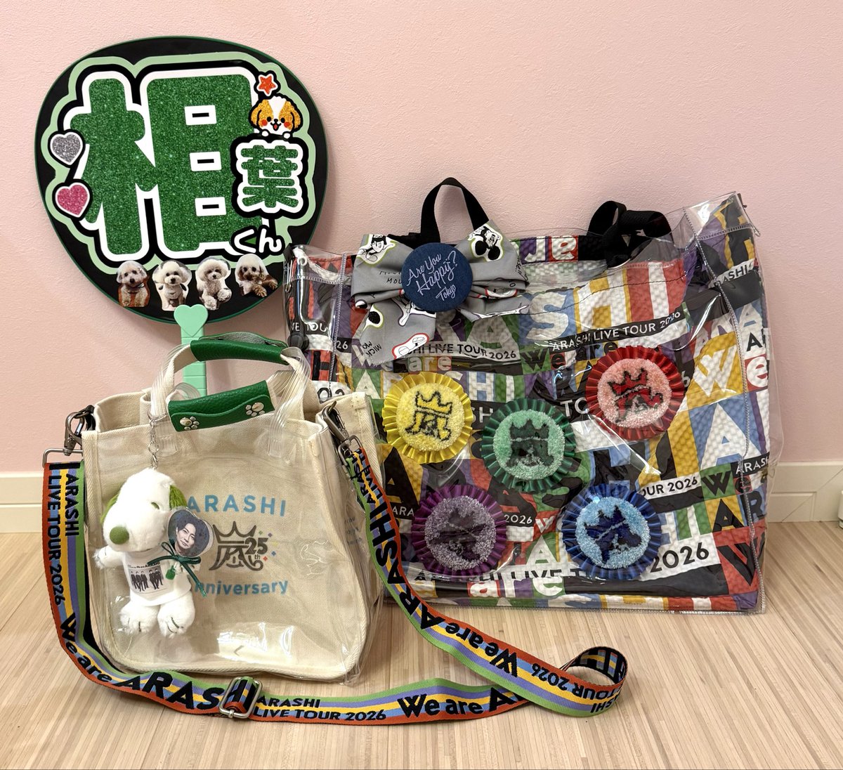 LuLuCoCo16's tweet photo. 嵐オーラス準備が出来た！
今日はゲート案内が来ました💕
25ゲートこれは期待して良いのかな？
ドキドキ💓
どの席でもとりあえず倒れないようにする！が目標です😅 https://t.co/UhcOzQo8xl