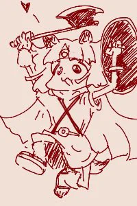 ちかごろのらくがき1 バーサーカー