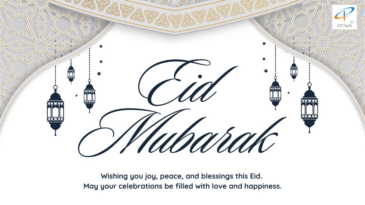 CCTech_India's tweet photo. 𝗘𝗶𝗱 𝗠𝘂𝗯𝗮𝗿𝗮𝗸
We hope this Eid brings peace, prosperity, happiness, good times and new chances for us. With our pursuit of building the future with technology and engineering, we are happy to see and appreciate values that unite us – thankfulness, solidarity and care. https://t.co/Ceq11nU6Bk