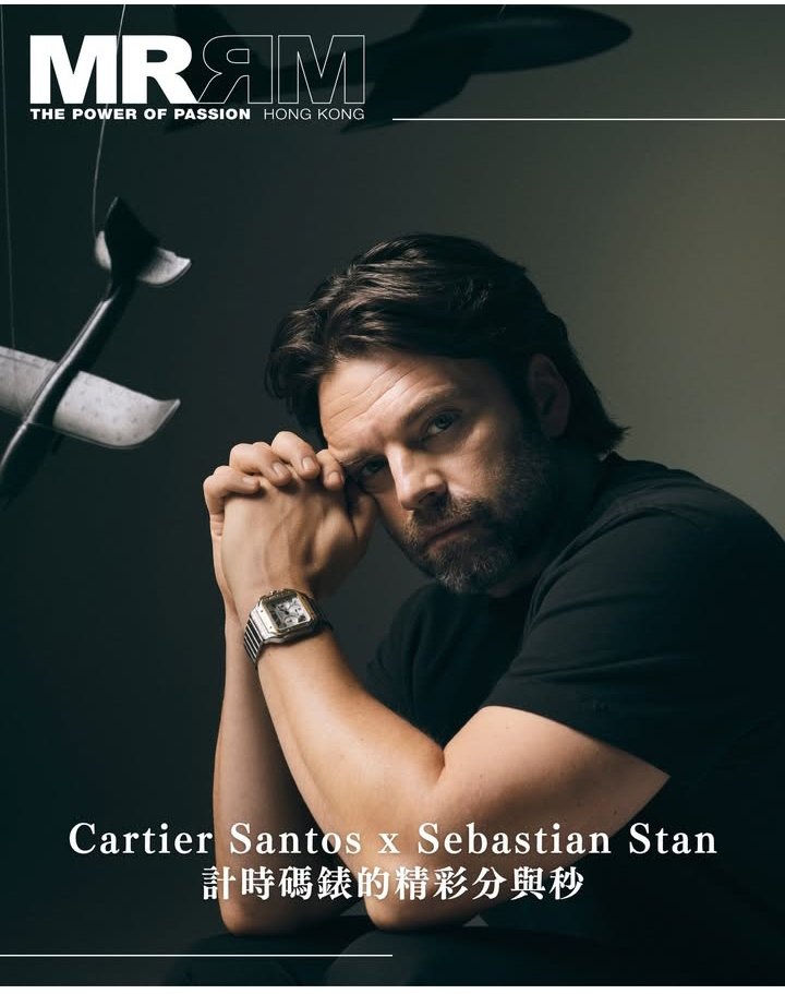 paintedstork_'s tweet photo. Sebastian Stan × Cartier Santos 
From📸 MRRM Official https://t.co/aD9QJuGYbc