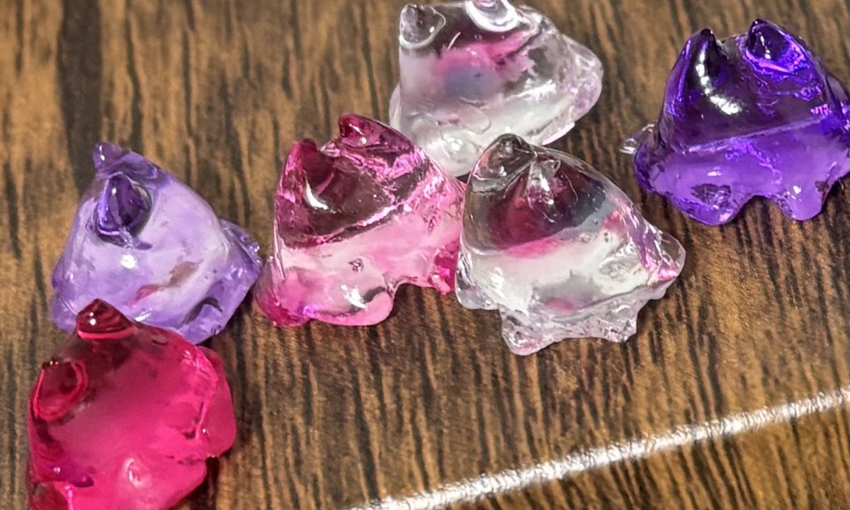 カラーで作って見た！メンダコ！🍬