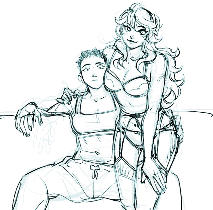 (rule63) randomly was in this kind of iwaoi mood idk